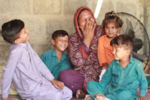 Shenaz is back with her kids