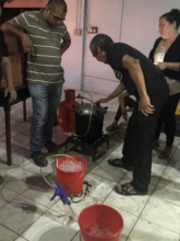 training on fruit processing