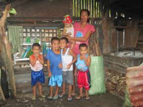 One of our beneficiary family