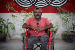 Adnan - our rickshaw driving trainee
