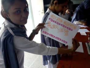 Trainee from DEWA practicing before final imprint
