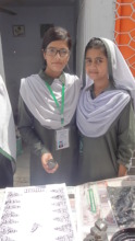 Girls enrolled in our blockprinting training
