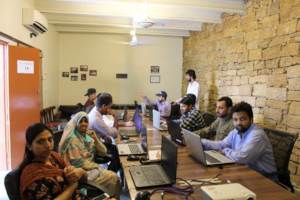 The Microsoft Office batch prepares for class