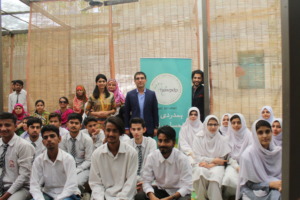 Mr Shahzeb @ motivational session for trainees