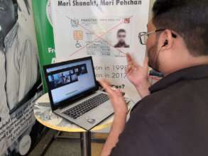 Osama training in sign language