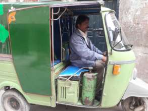 Amir's life changed now he has his own rickshaw