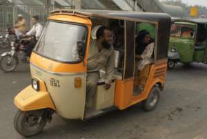 A rickshaw is a great form of transport and income