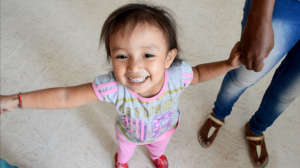 Salome is such a happy and pretty girl