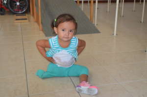 Posing like the beautiful model she is!