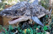 Ocean Debris Art Exhibit at the Smithsonian Zoo