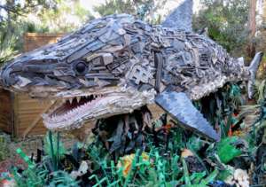 Ocean Debris Art Exhibit at the Smithsonian Zoo