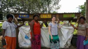 The first recycling hub on an Island in Fiji