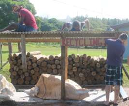 Building the Fiji recycling centre