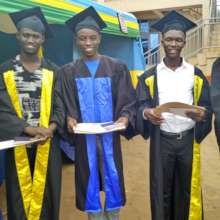 Some of the guys graduated in hospitality