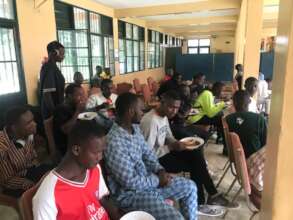 Lunch time with Alumni