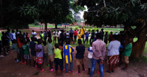 Welcoming New kids at the center