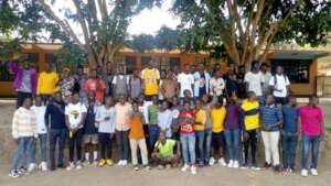 Group Photo after  session with alumni