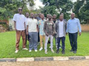 Some of the finalist students