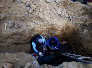 Offering thanks and blessings to the future school