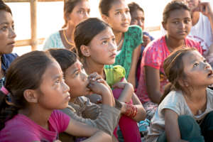 Quake-affected children supported by Aura Freedom
