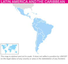 Map - UNICEF Zika Regional HAC