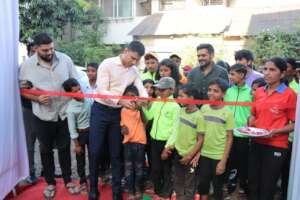 Ribbon Cutting at the Inauguration