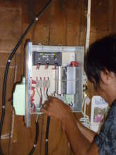 Installing a new control box to an existing system