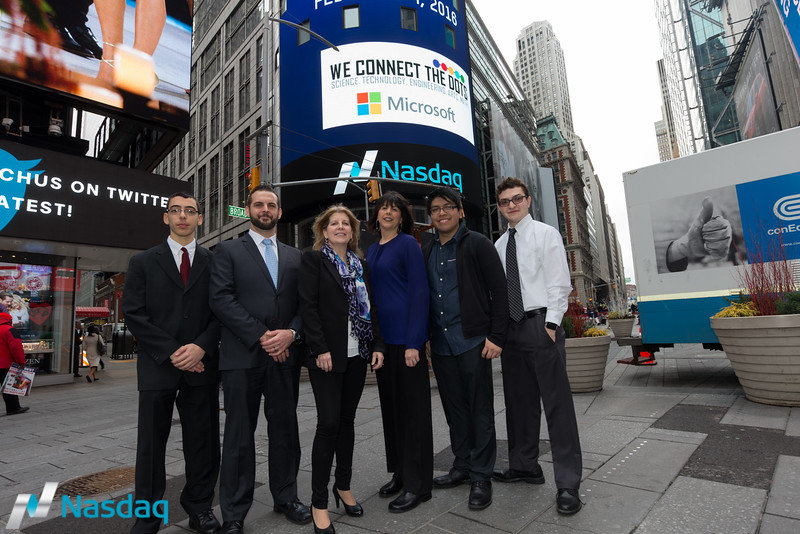 Opening the Nasdaq Stock Exchange