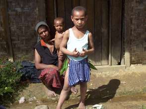 A young chap from Kabalupulu Village of Papua New