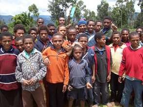 Children from Yano Primary School Papua New Guinea