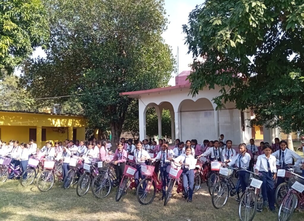 Send a Girl to High School with a Bicycle Gift