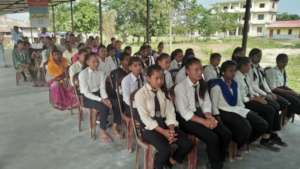 Bicycle Recipient girls & their parents/guardians