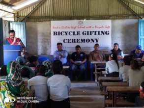 Bicycle Gifting Ceremony