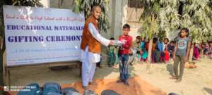 Handing over by SMC chairperson