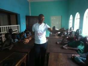 Waiting for the celebrations to continue