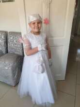 Aoibhe on her Communion day