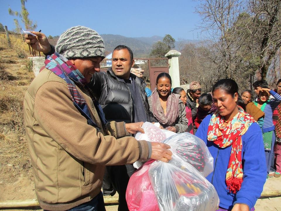 Support for Women of Earthquake Victims in Nepal