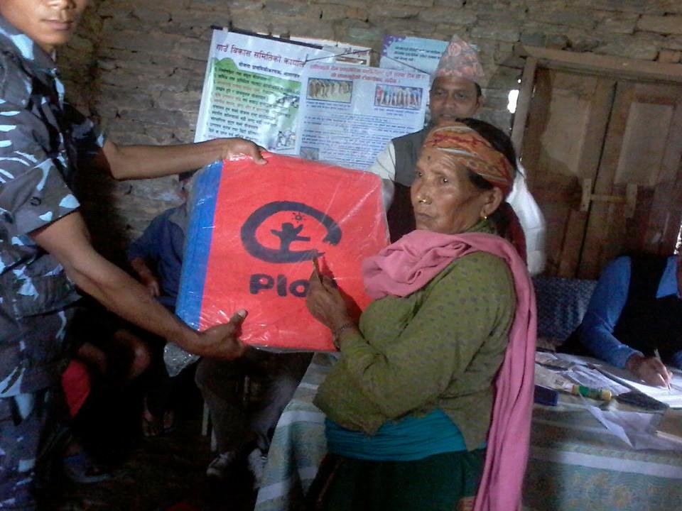 Support for Women of Earthquake Victims in Nepal