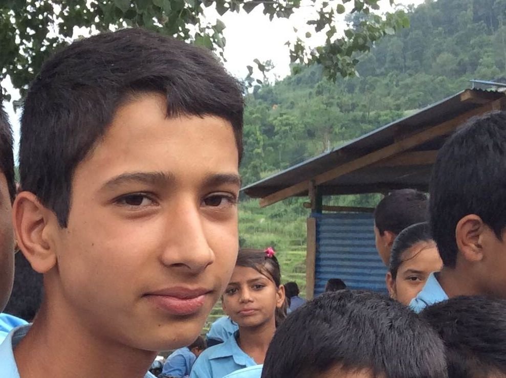 A Classroom for Sudip after the Earthquake