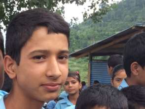 A Classroom for Sudip after the Earthquake