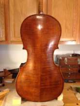 Castagneri cello back