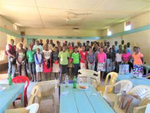 Students and Parents at the annual meeting