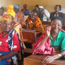 Photo taken during family planning workshop