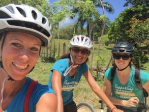 The amazing cycling team!