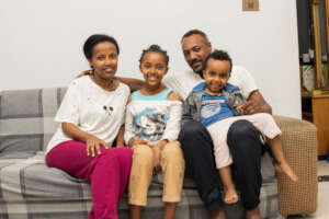 Liyat and her family