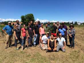 Red Lake Band Orchard Planting 2015