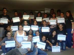 Finished training and ready to go!