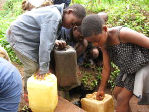 Small Spring Water Supply within RECEADIT Campus