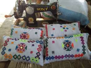 Bajani women sewing & emroidery