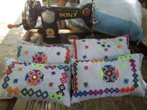 Bajani women sewing & emroidery